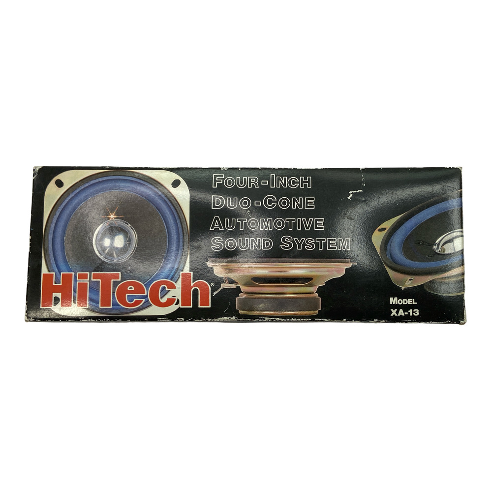 HiTech XA-13 Car Stereo Speakers 4"